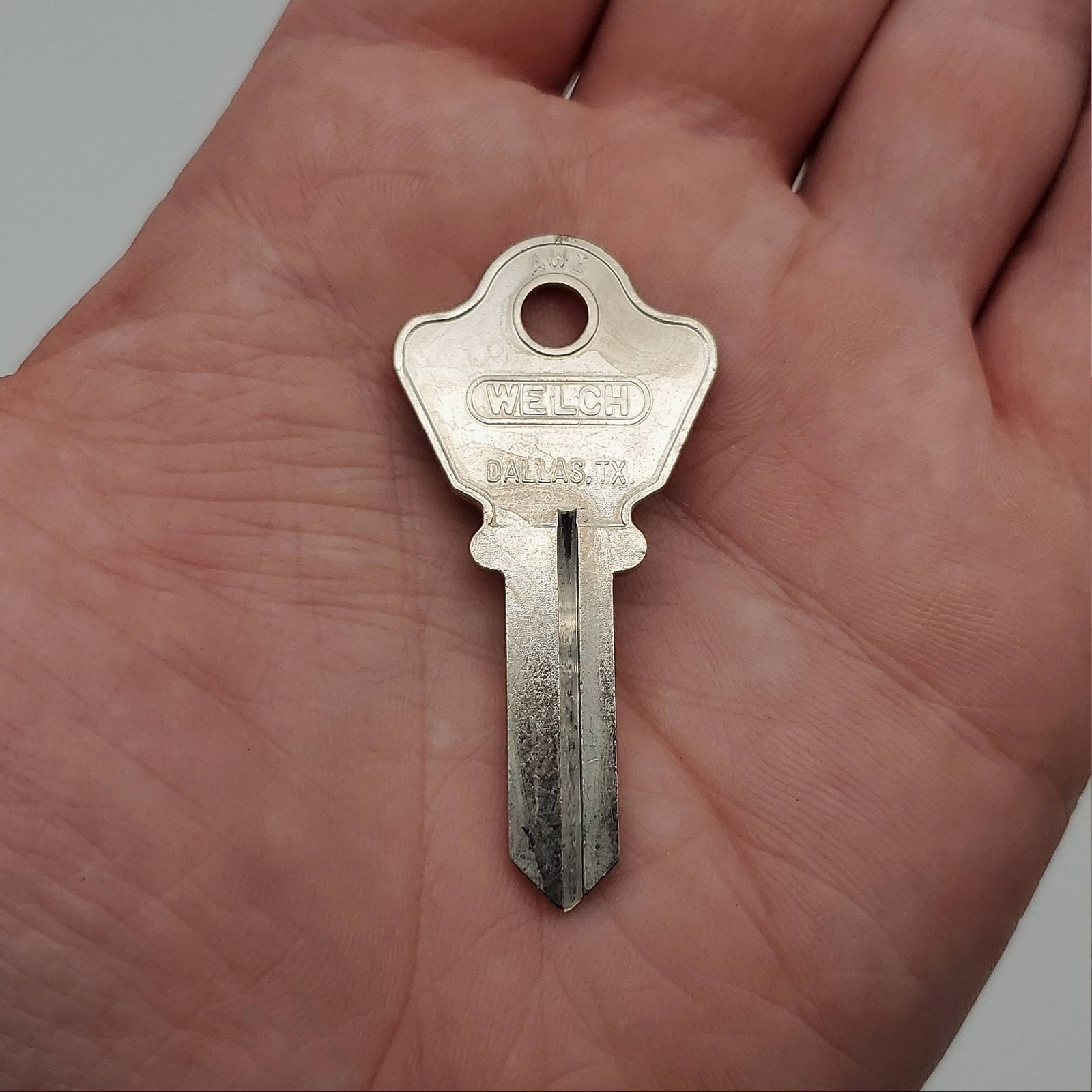 10x Acro Welch 9805 Padlock Key Blanks Nickel Plated 5 Pin Ilco 1123 / WE1