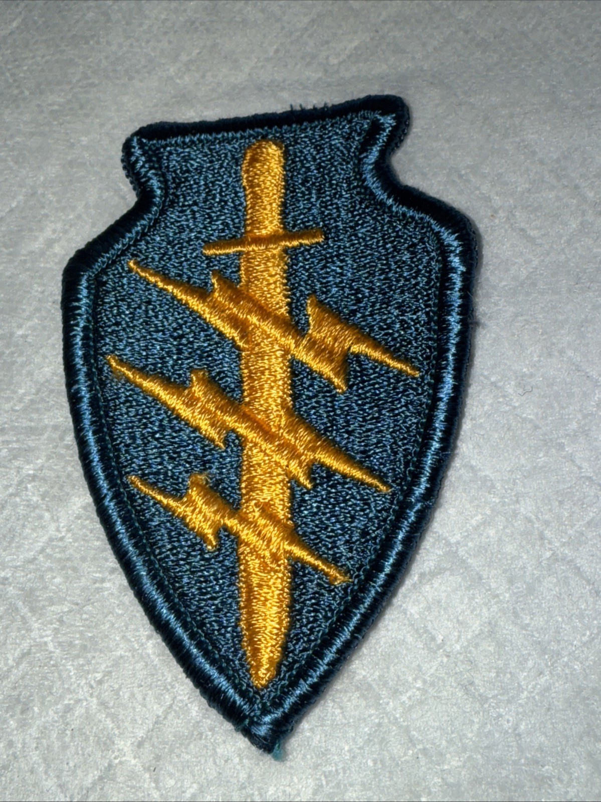 US Army Vietnam SF Special Forces Cut Edge Teal #418