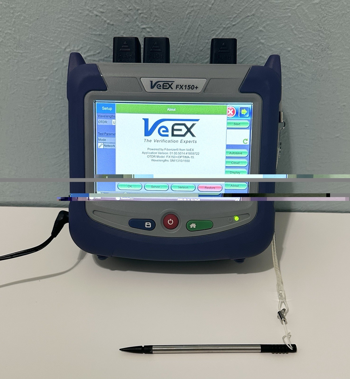 VeEX FX 150 OTDR WiFi  Bluetooth Optical Time G2U