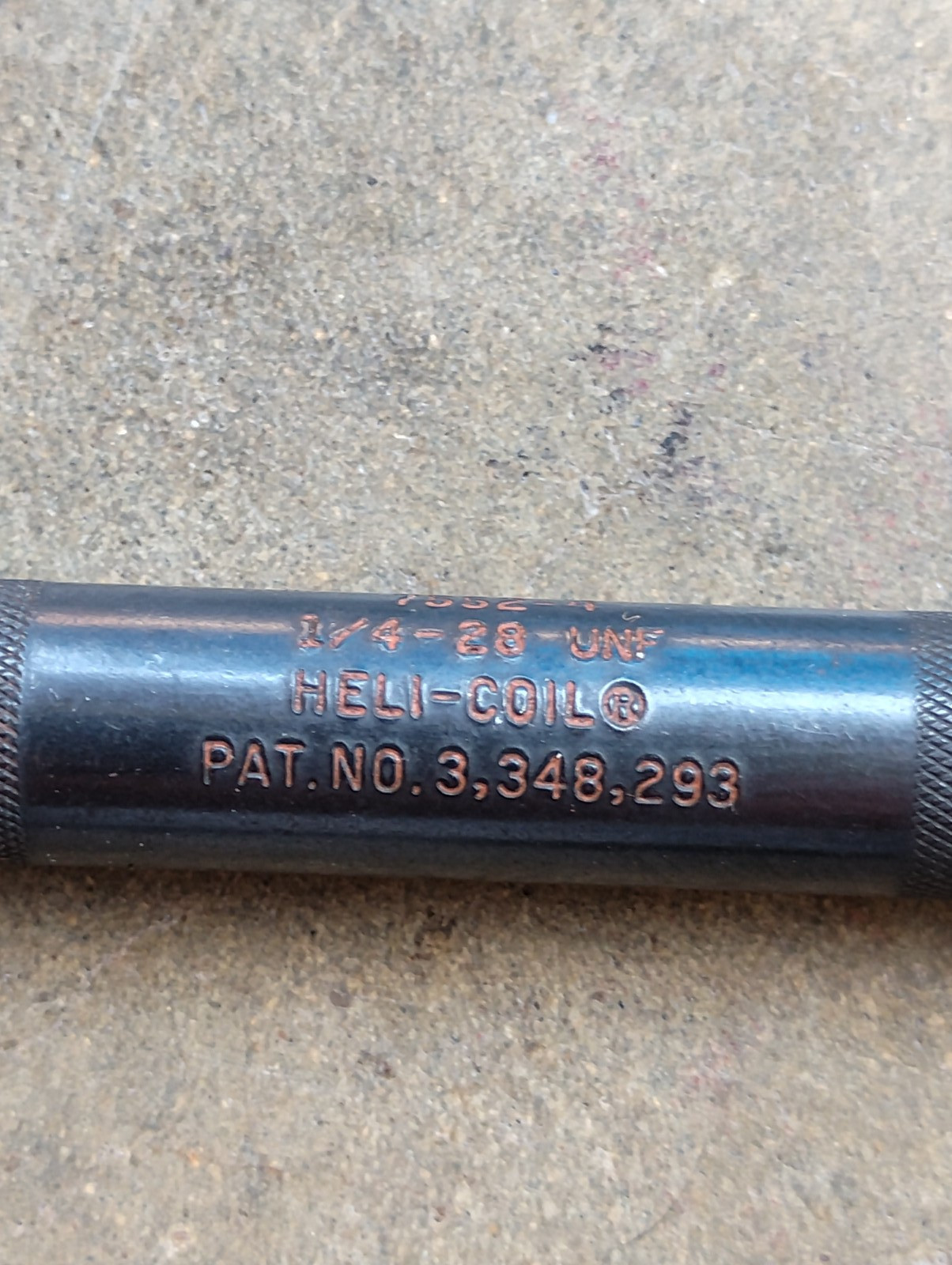 Helical Helicoil 1/4-28 Coil Sert Thread Insert Prewinder Insertion Tool