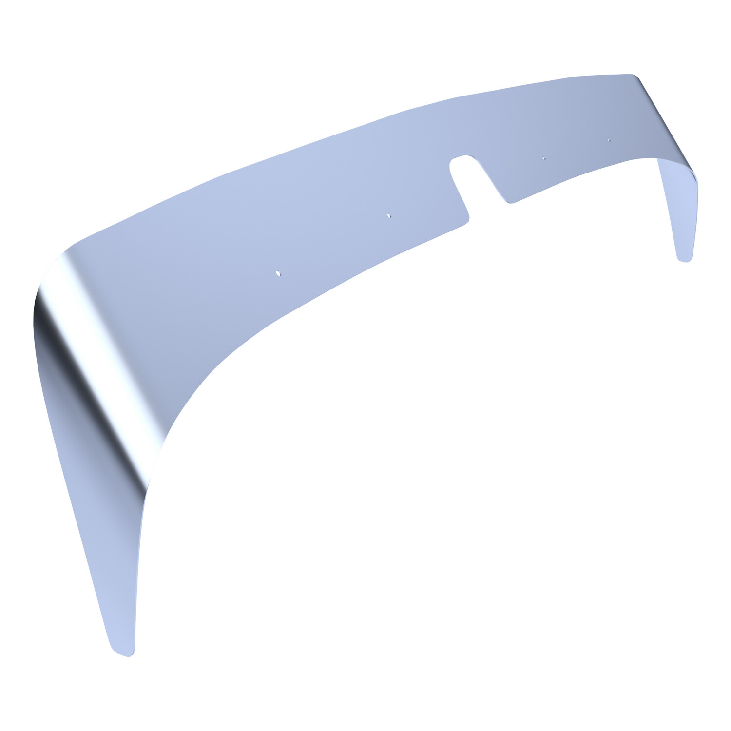 Stainless Steel Hood Shield Bug Deflector For 1991+ Freightliner Classic Truck