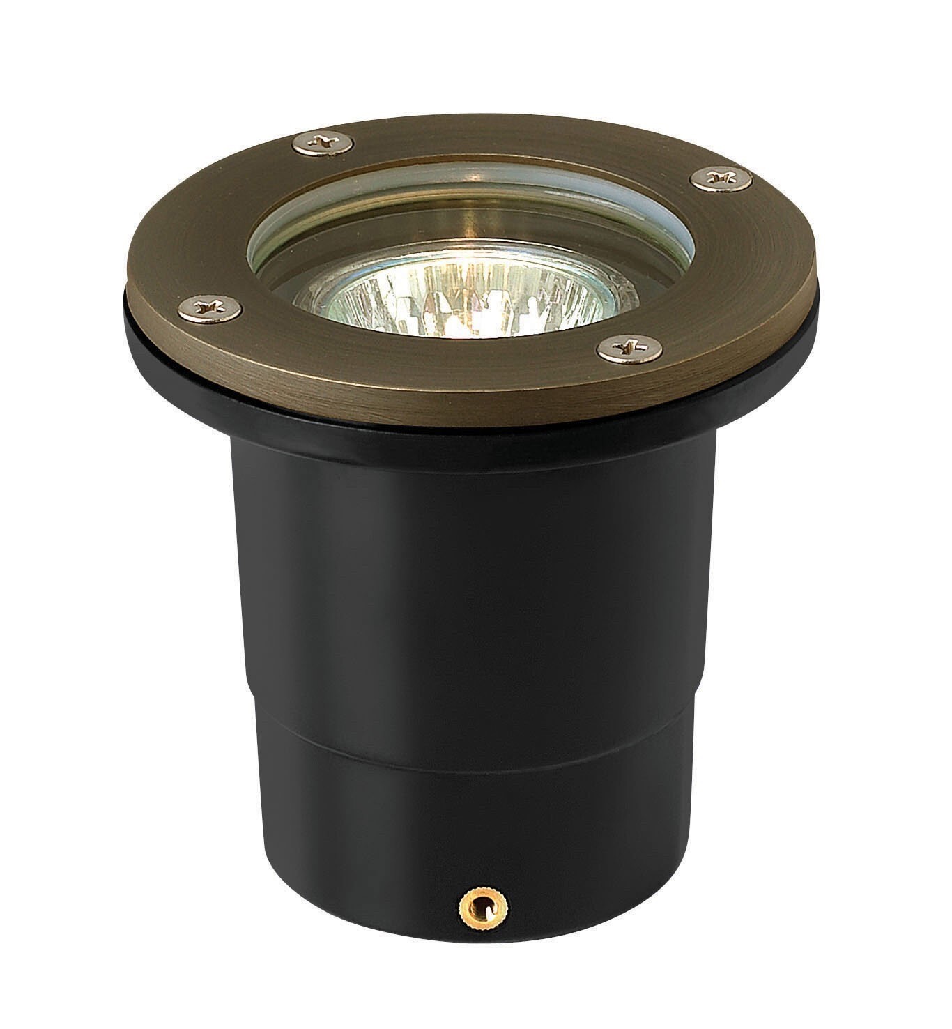 Hinkley 16701MZ Hardy Island 4" Landscape Well Light in Matte Bronze