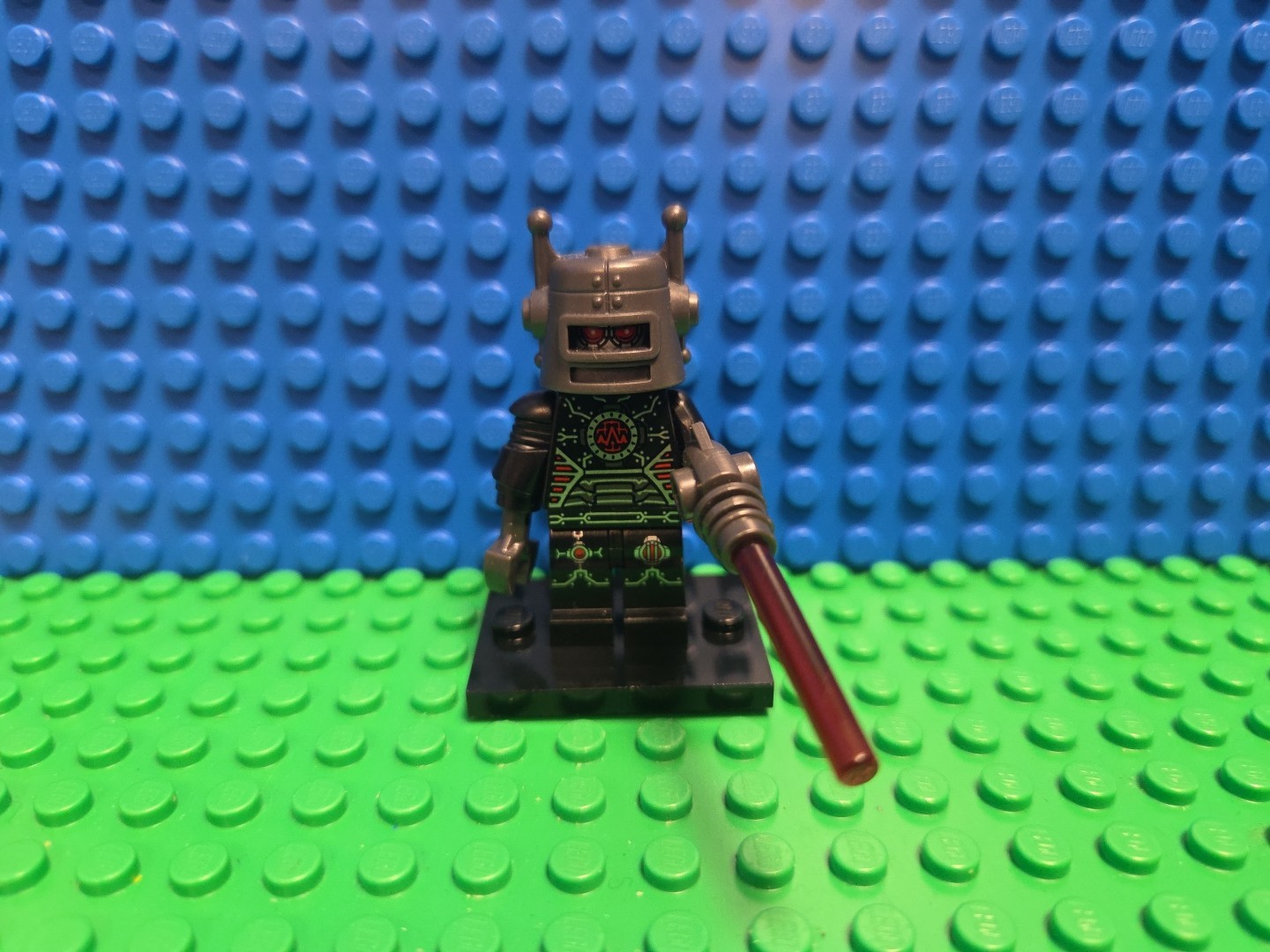 Lego Evil Robot Minifigure Complete Collectible Series 8 8833 CMF Rare Lot HTF