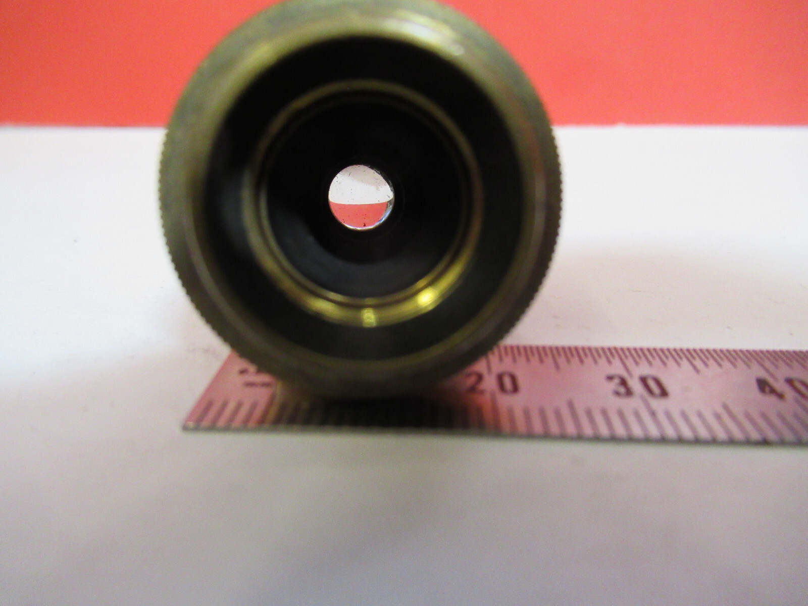 ANTIQUE SEIBERT GERMANY "V" OBJECTIVE MICROSCOPE PART AS PICTURED G4-A-96