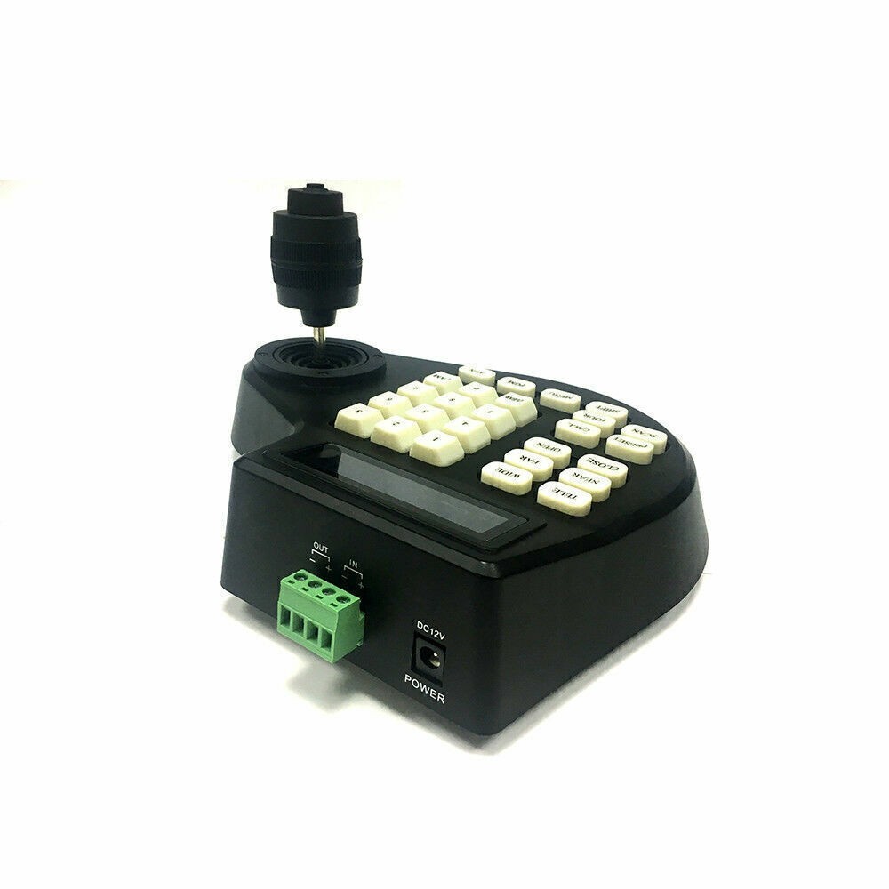 CCTV Speed Dome Security Camera 4D Keyboard Controller LCD PTZ 4 Axis Joystick