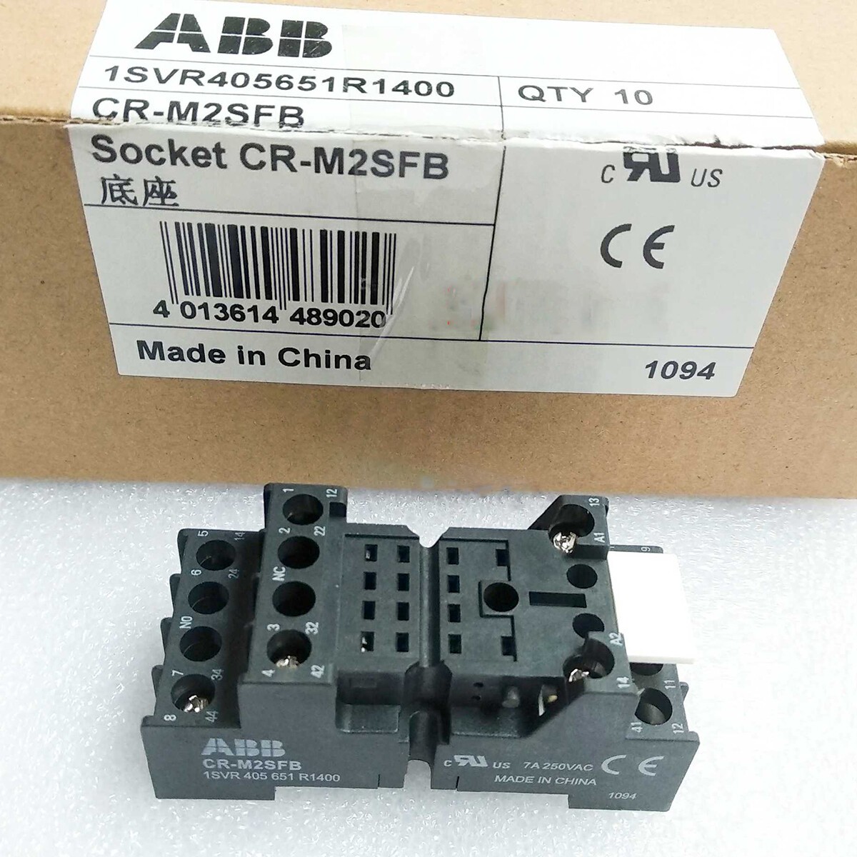 2pcs For ABB CR-M2SFB Relay Socket