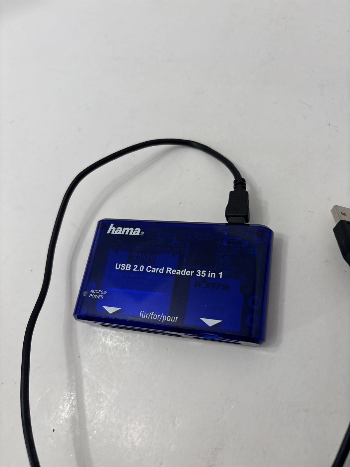 Hama USB 2.0 35 in 1 Multi Card Reader Memory Card Adapter PC Laptop External