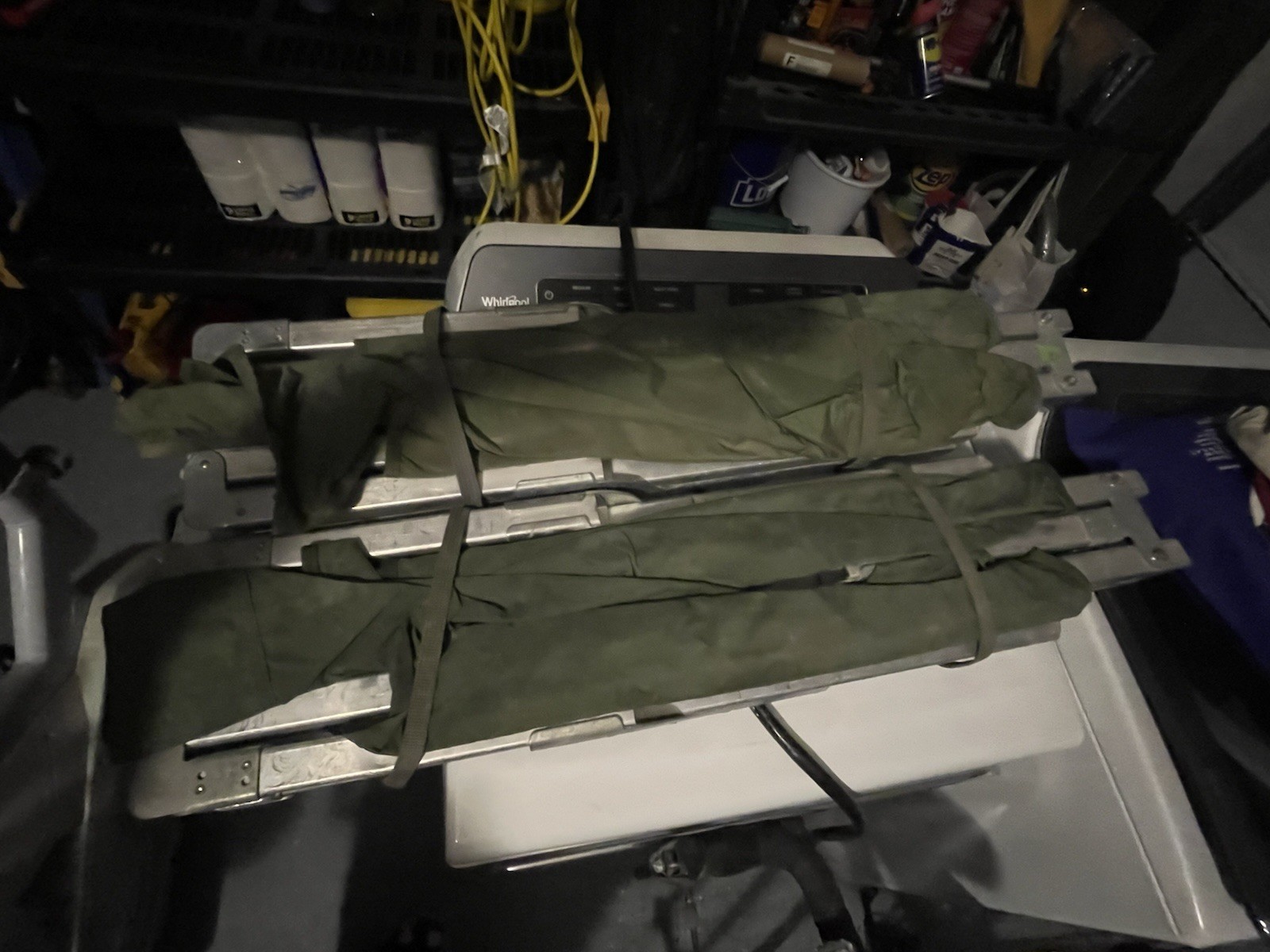 Military Cot Surplus  2-Pack with End Caps