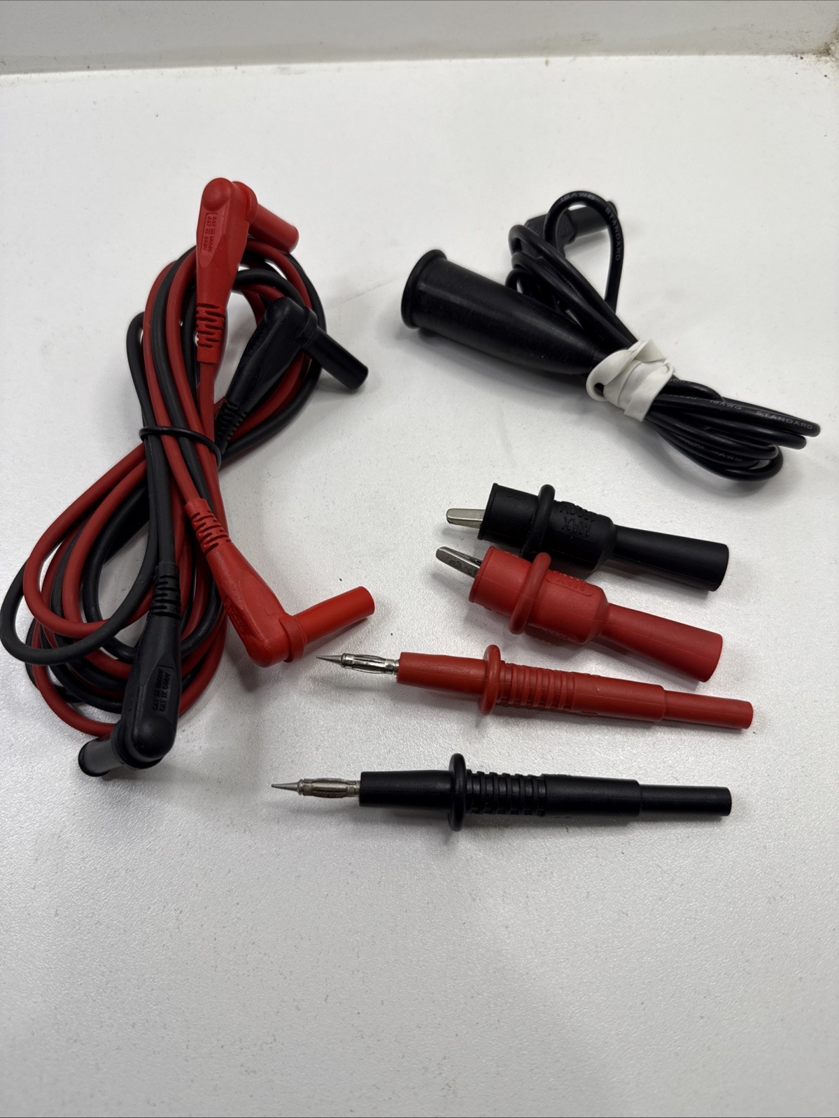 Fluke CAT III Electrical Multimeter Leads 1000V (((CABLES ONLY)))