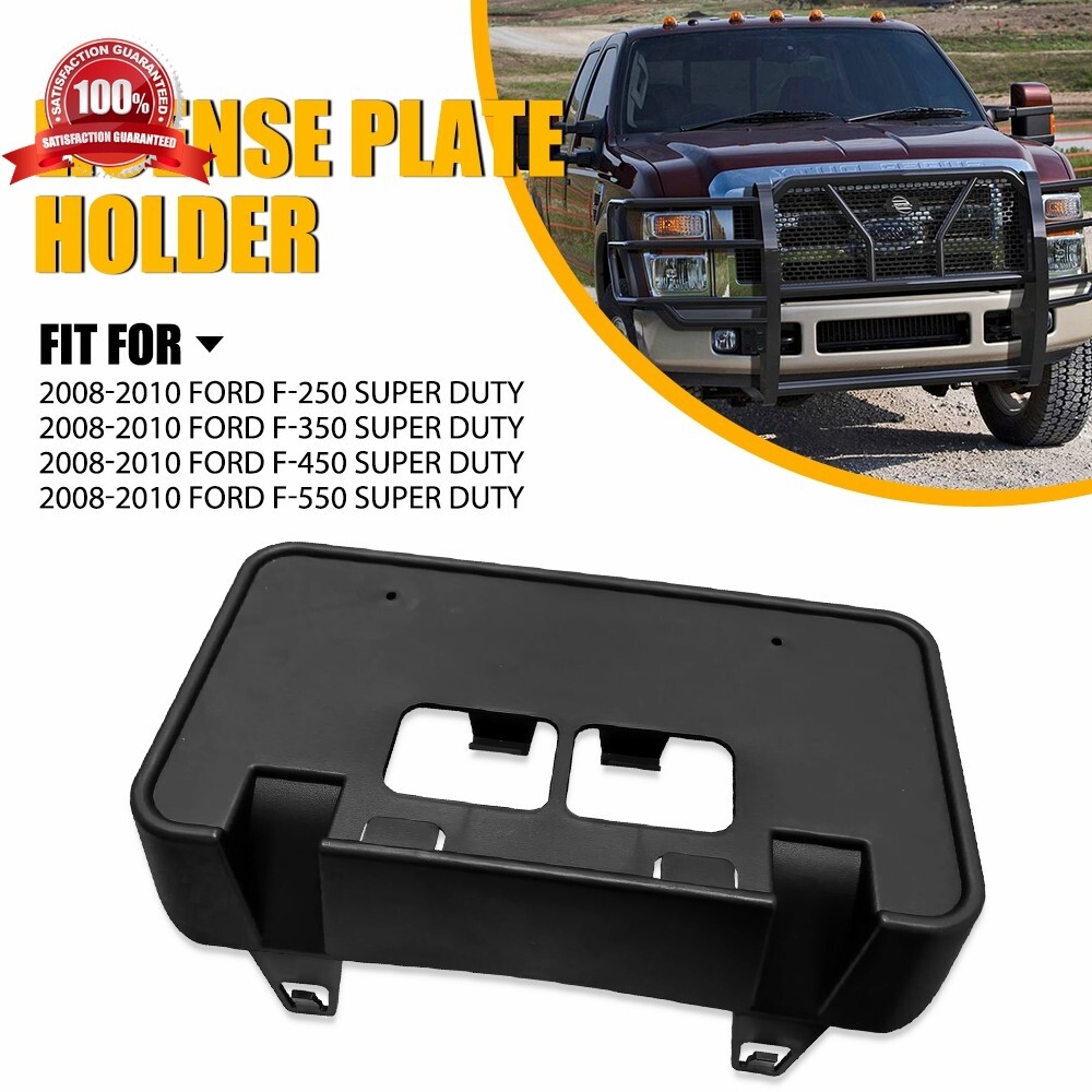 Front License Plate Bracket For 2008-2010 Ford F250 F350 F450 F550 Super Duty