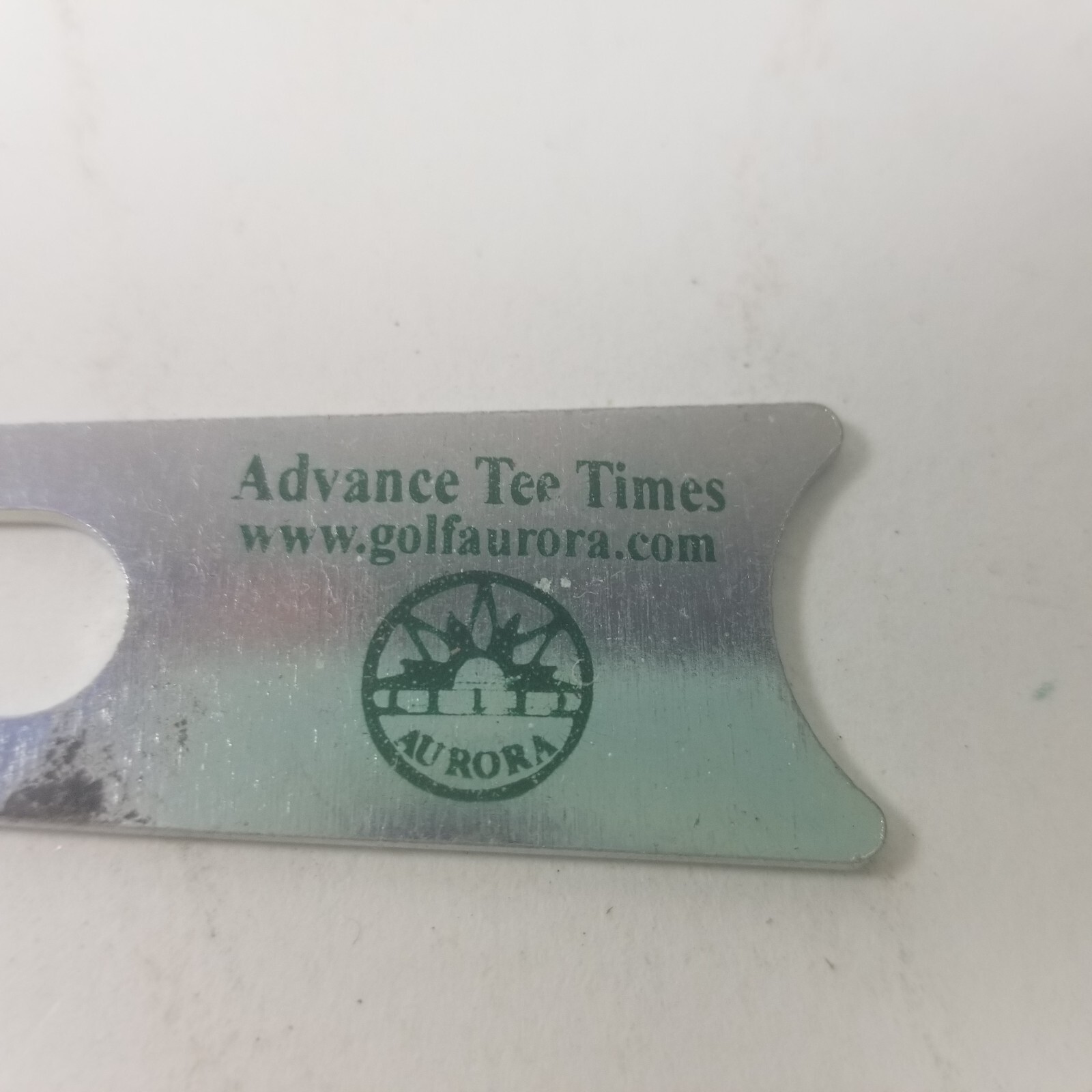 Aurora Colorado Advance Tee Times Golf Metal Golf Divot Tool