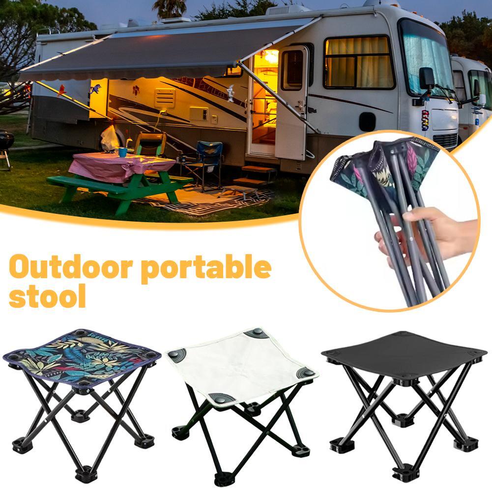 Folding Chair, Outdoor Portable Stool, Small Chair for Camping Barbecue Fis O2Q1