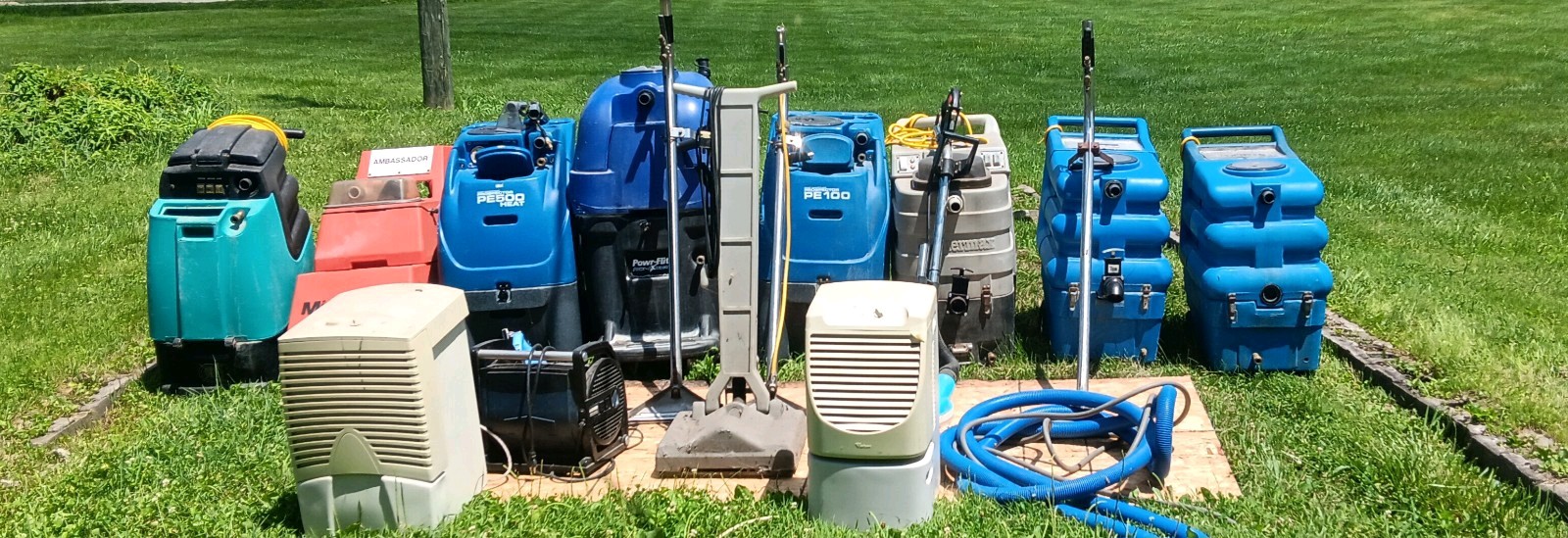 Commercial Carpet Equipment Extractors