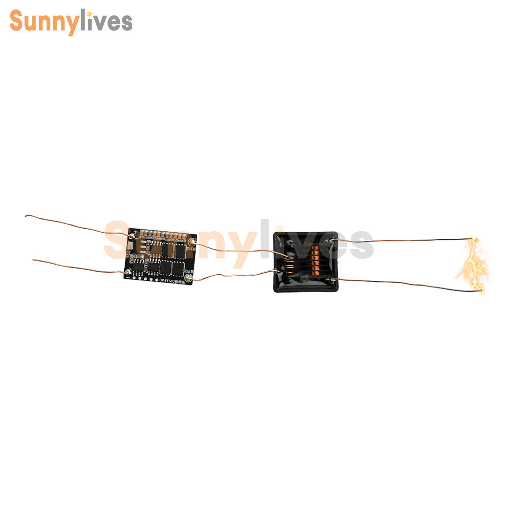 DC 4-12V to AC 20KV High Voltage Ignition Module Boost Coil High Frequency AC