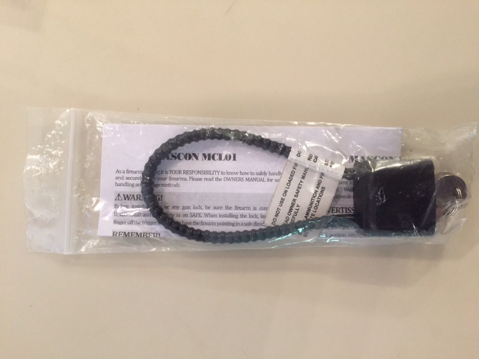 Pistol/Rifle Lock