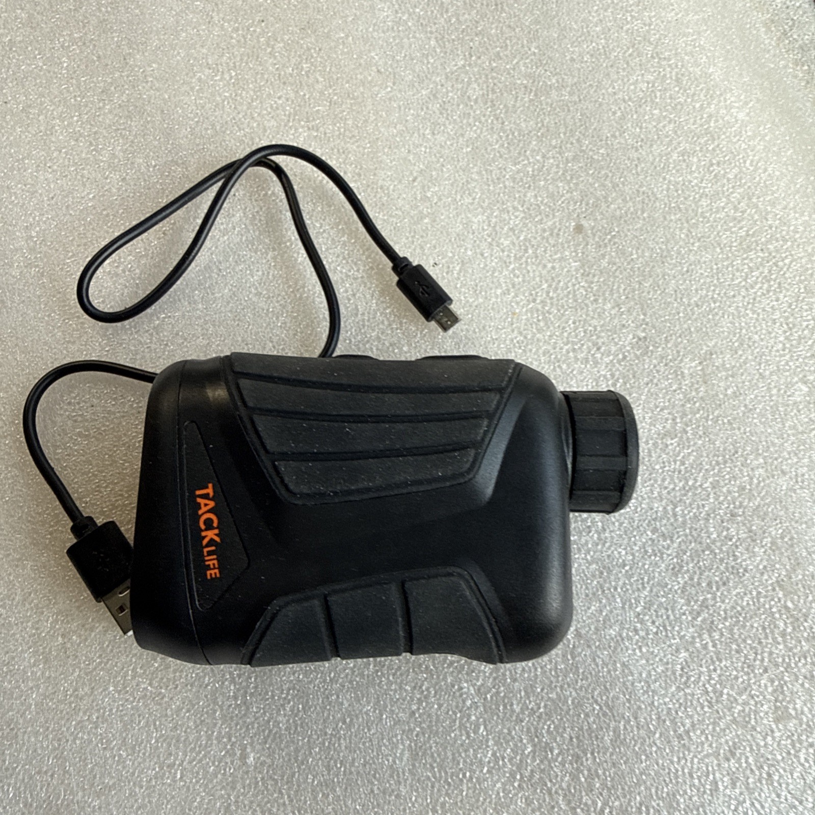 TACKLIFE MLR01 RANGEFINDER RECHARGABLE GOLF Slope WITH USB CHARGE CORD ~ Nice!