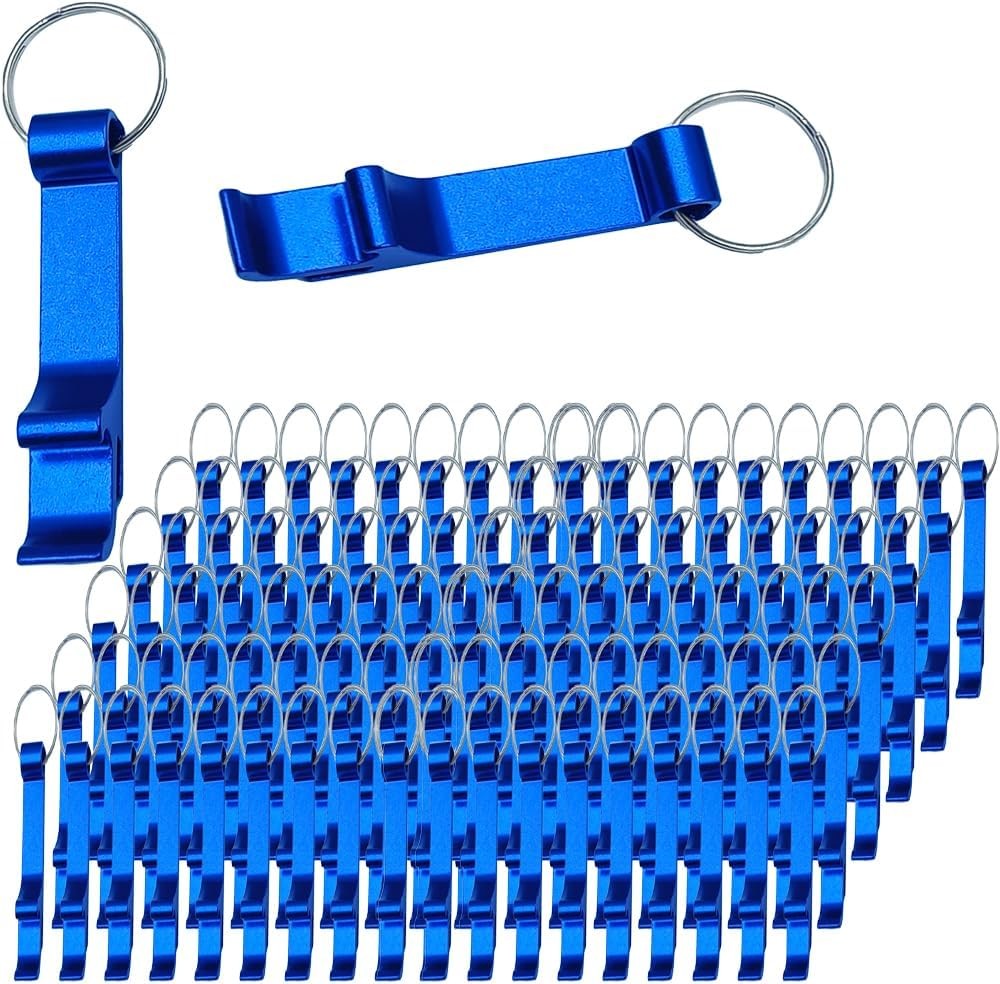 200 Pcs Bottle opener Keychain Bulk,Soda Beverage Beer Bottle Opener Keychain,Bo