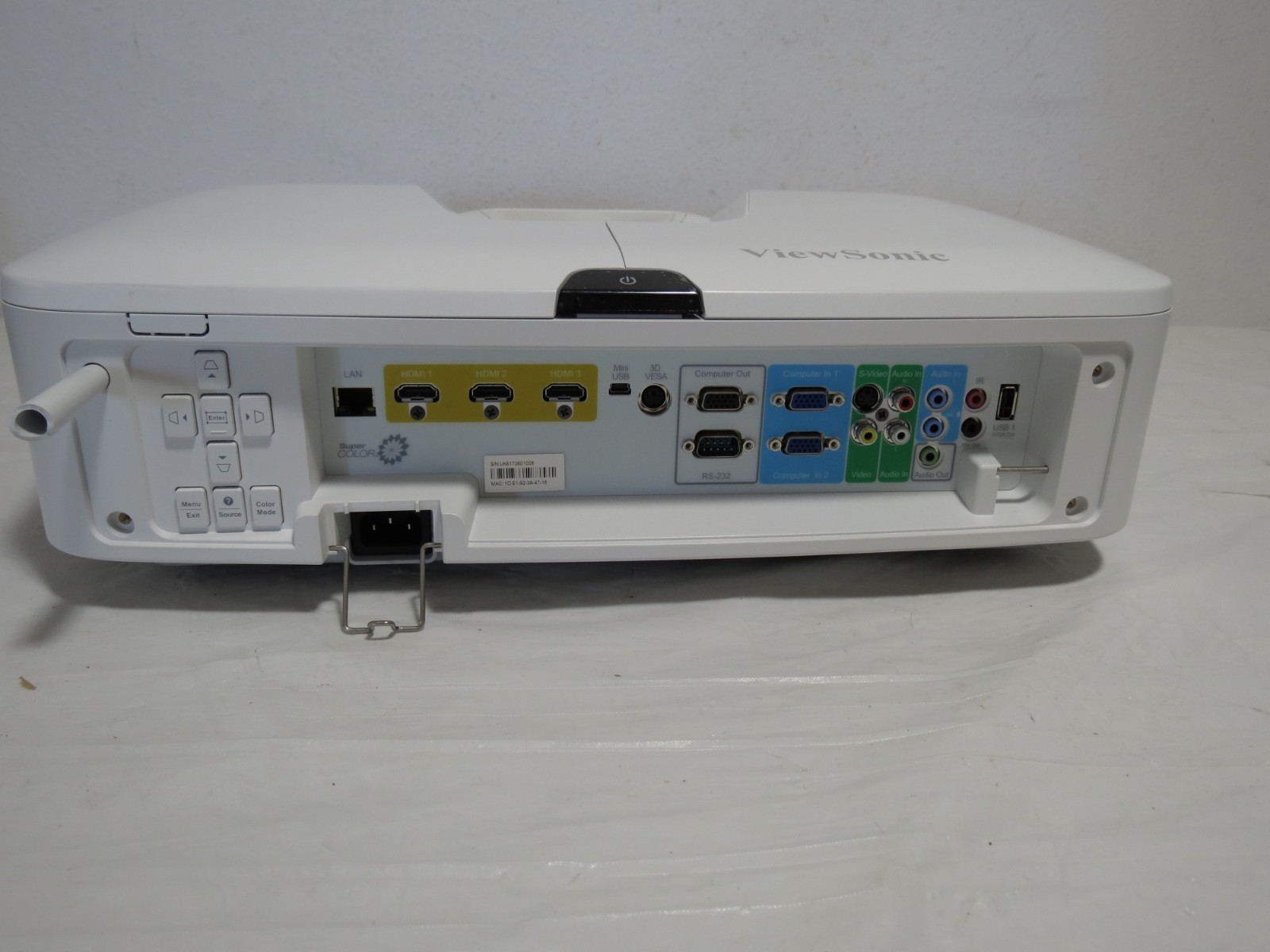 ViewSonic Pro8530HDL 5200 Lumens Installation Projector Used - Tested Working