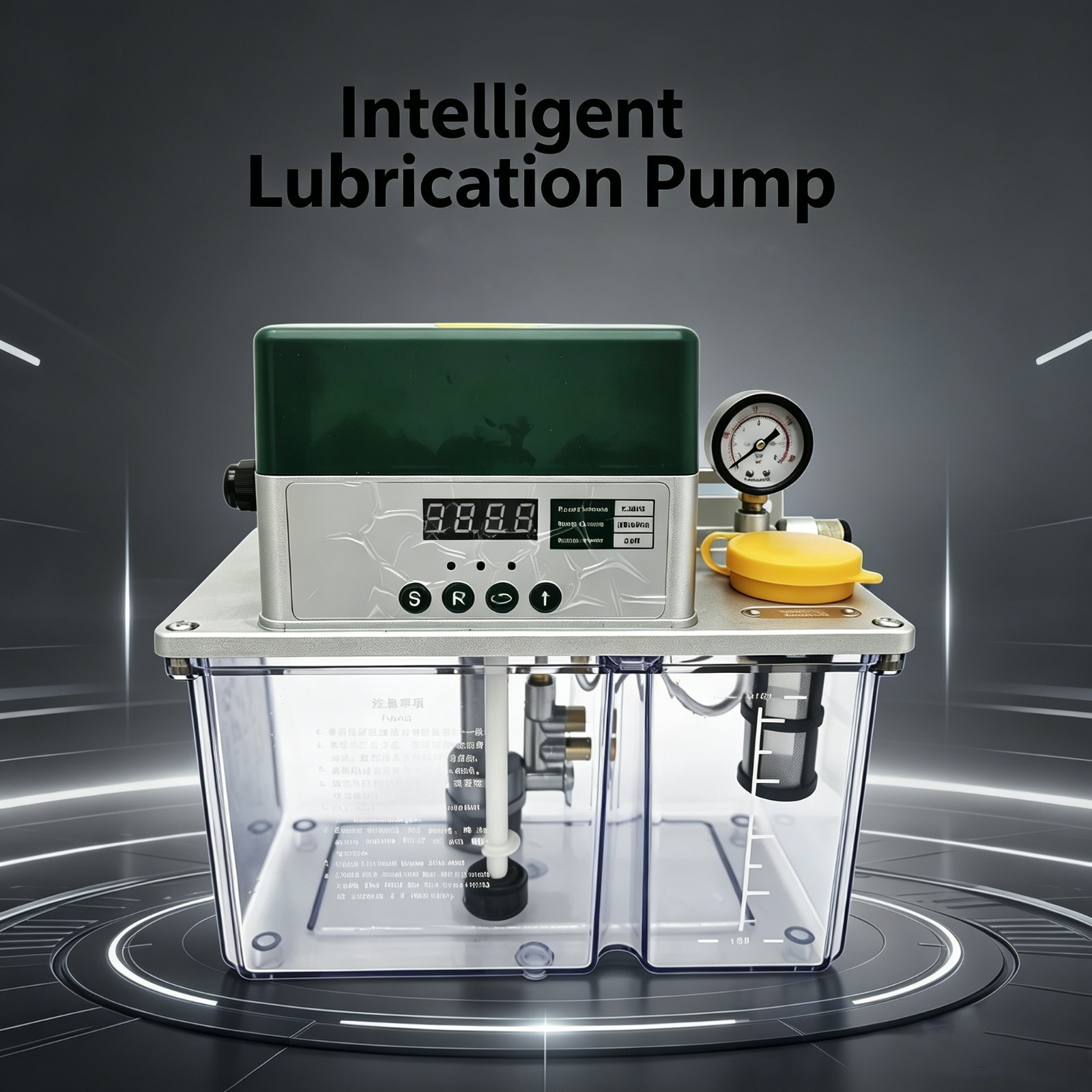 4L Electric Automatic Lubrication Pump Machine Tool Lubrication Pump 220V 20w