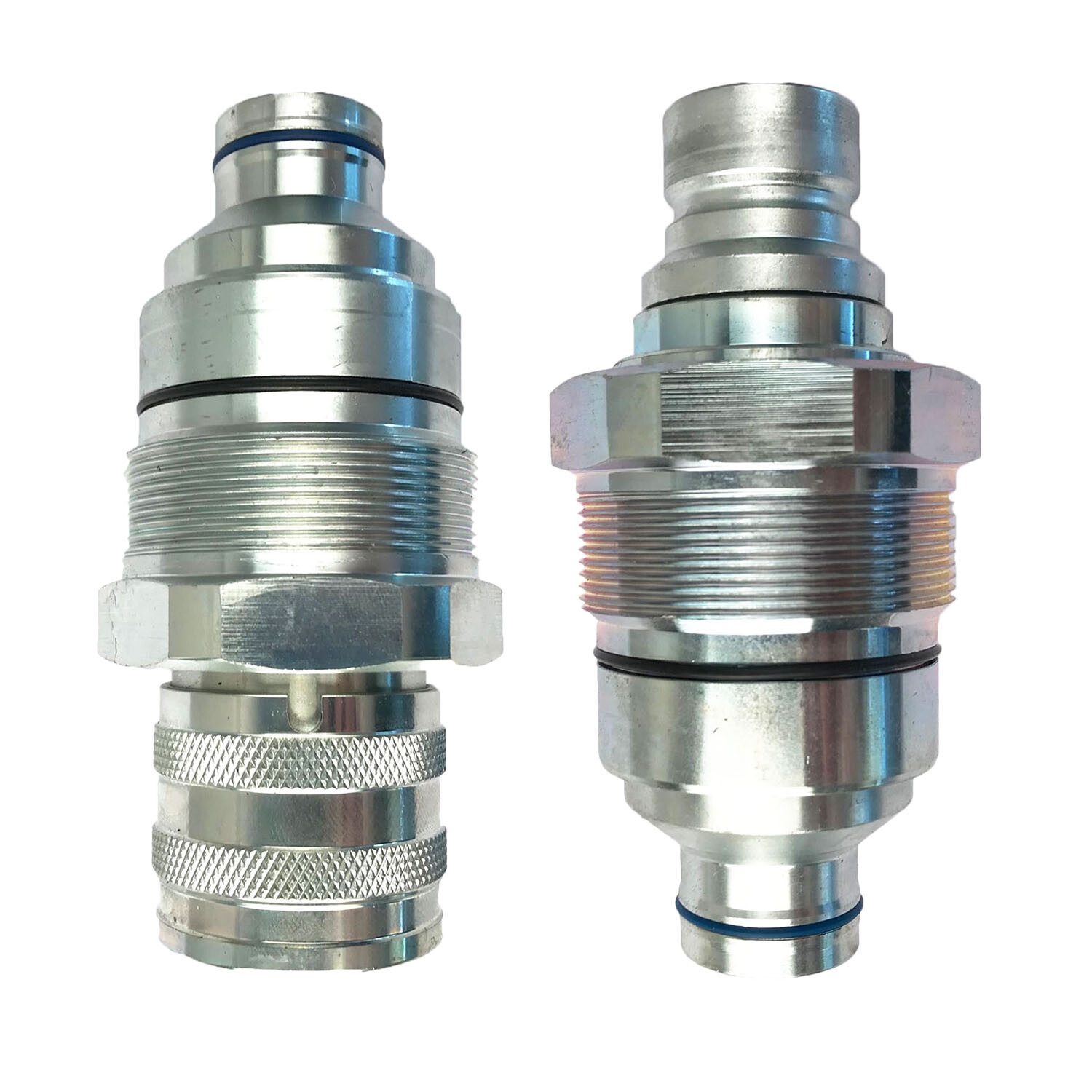Male & Female Flat Face Coupler Kit 7246802 7246799 For Bobcat S450-S770 T450