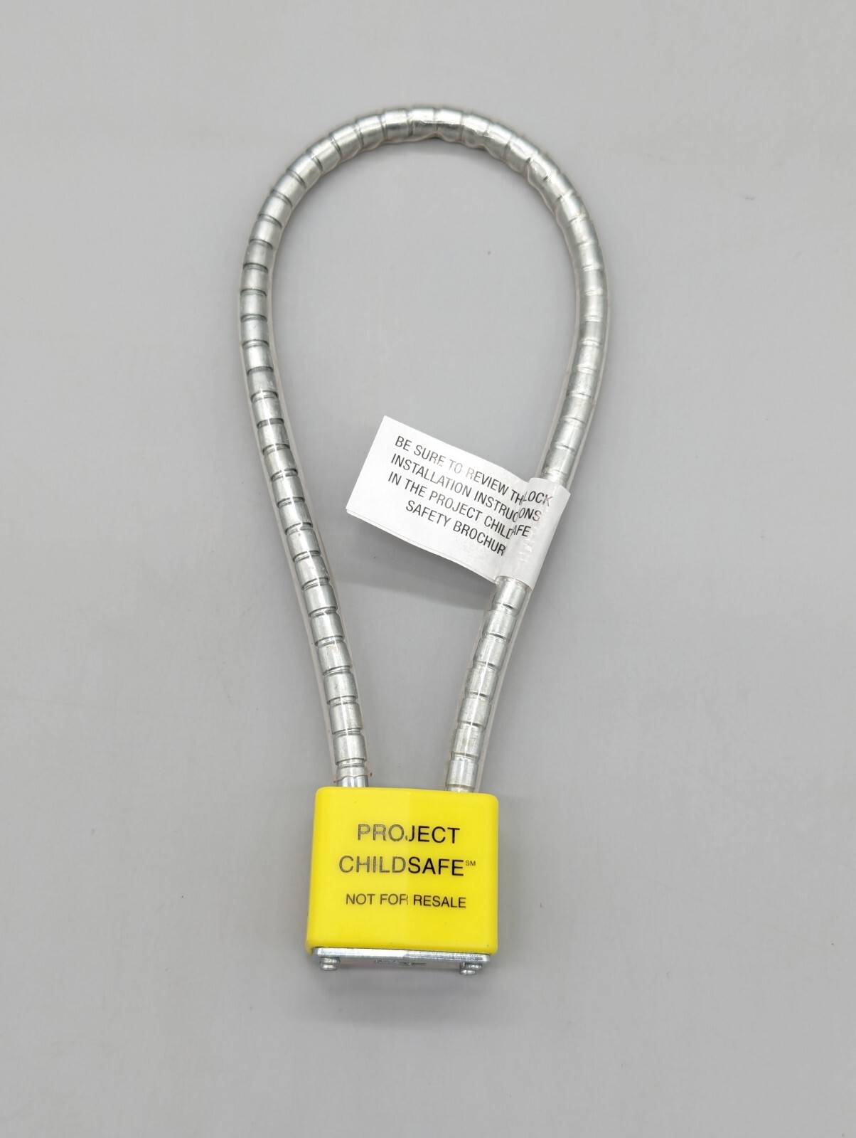 Project Child Safe Firearms Guns Weapons Cable Safety Locks Padlocks x 2