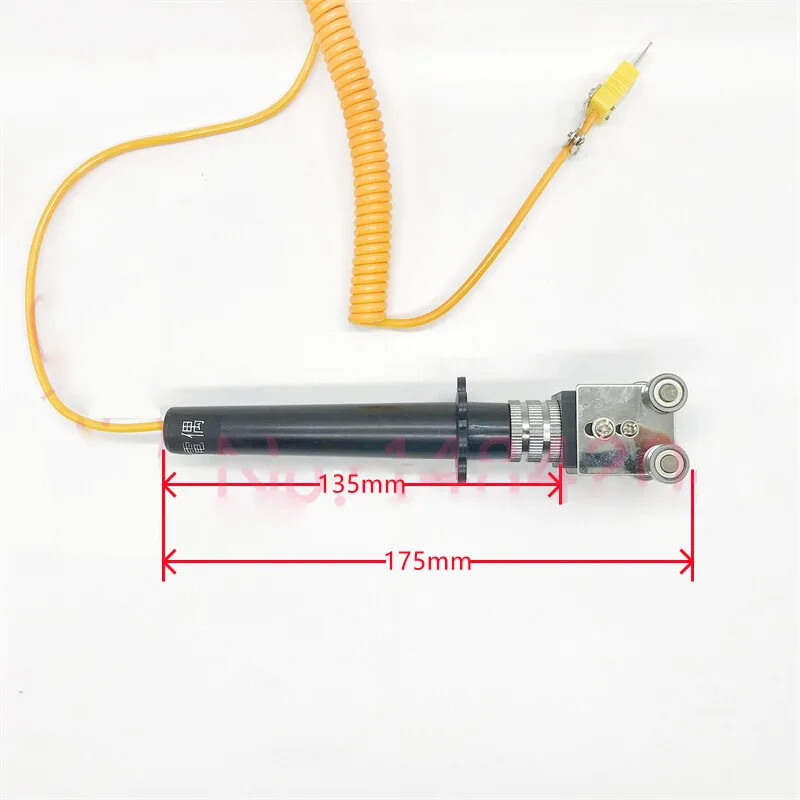 Type K Roller Surface Thermocouple -50°C ~ 500°C Handheld Contact Temperature