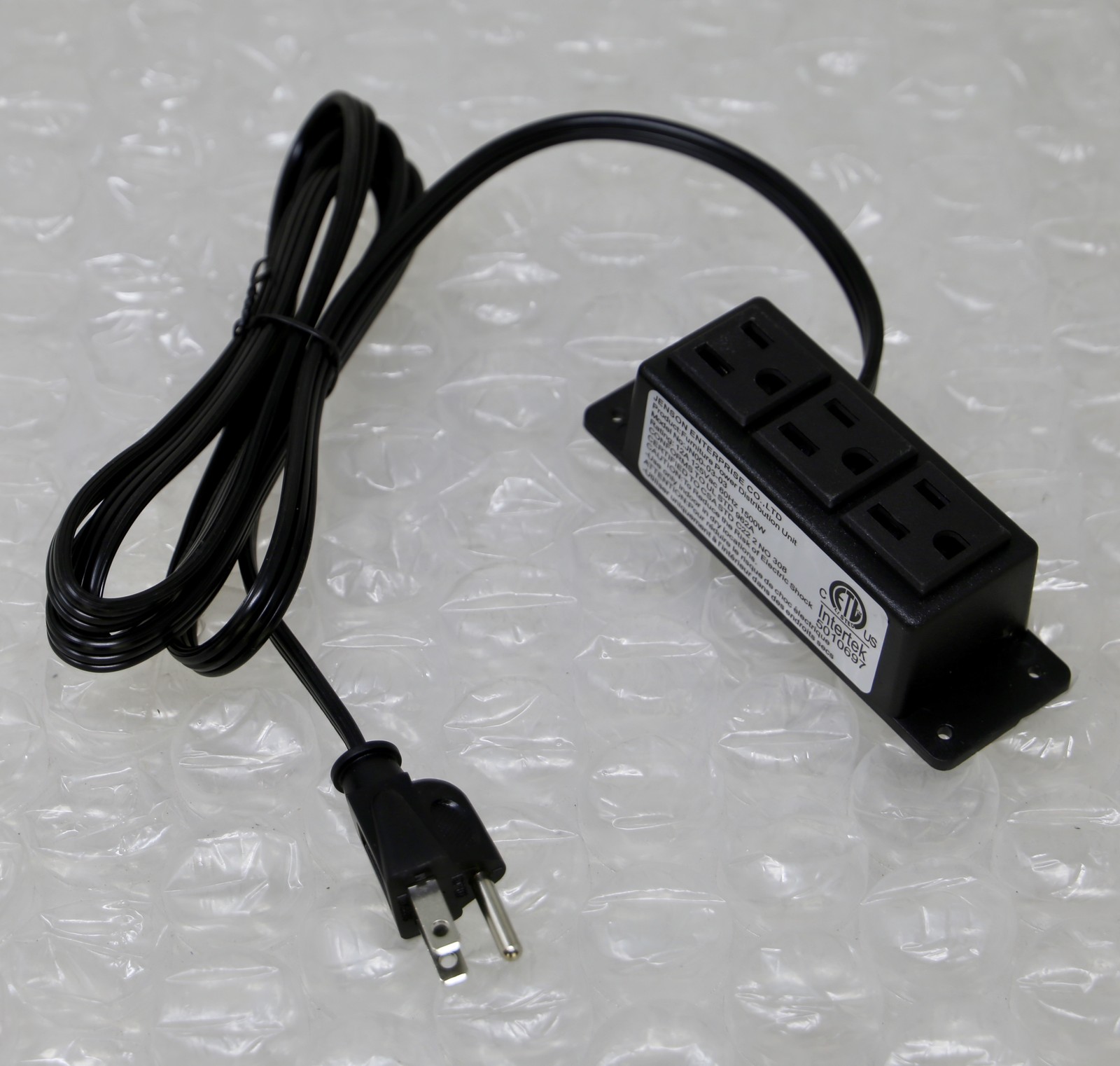 *NEW* JENSON ENTERPRISES JN00-03-03 - Furniture Power Distribution Unit 3 Outlet