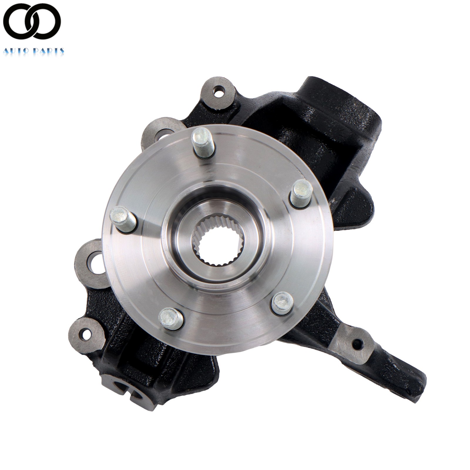 Front Steering Knuckle & Wheel Hub Bearing Assembly Driver For Ford Focus 2.0L