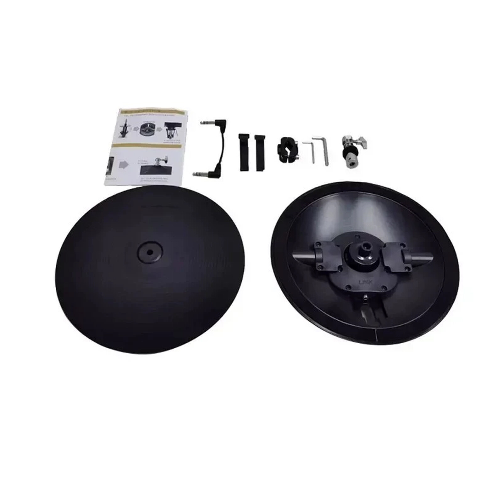 For Lemon Drum Cymbal 14" Double-piece Hihat with Controller.