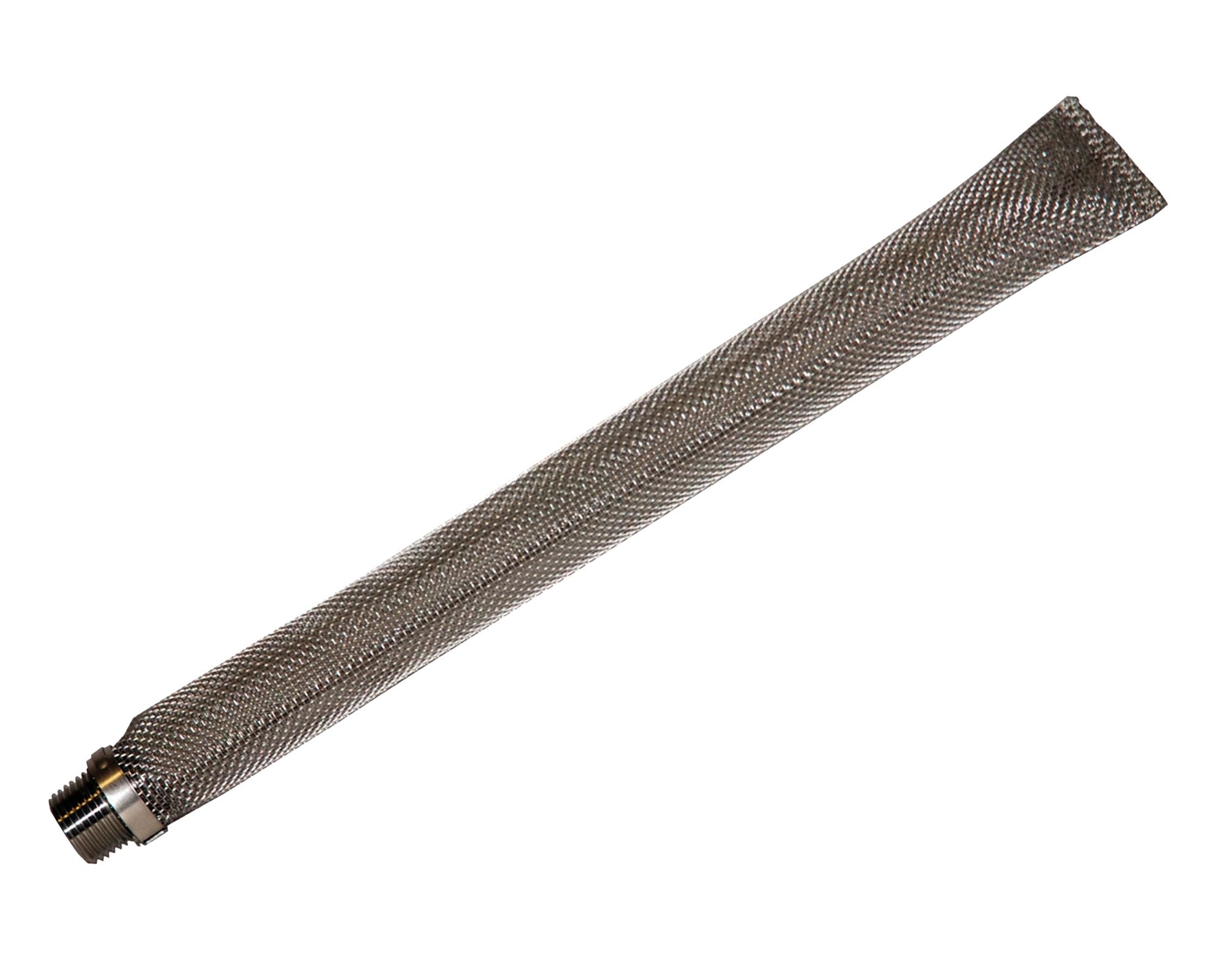 12" Stainless Steel Bazooka Screen 1/2" Male threaded fitting Homebrew Beer