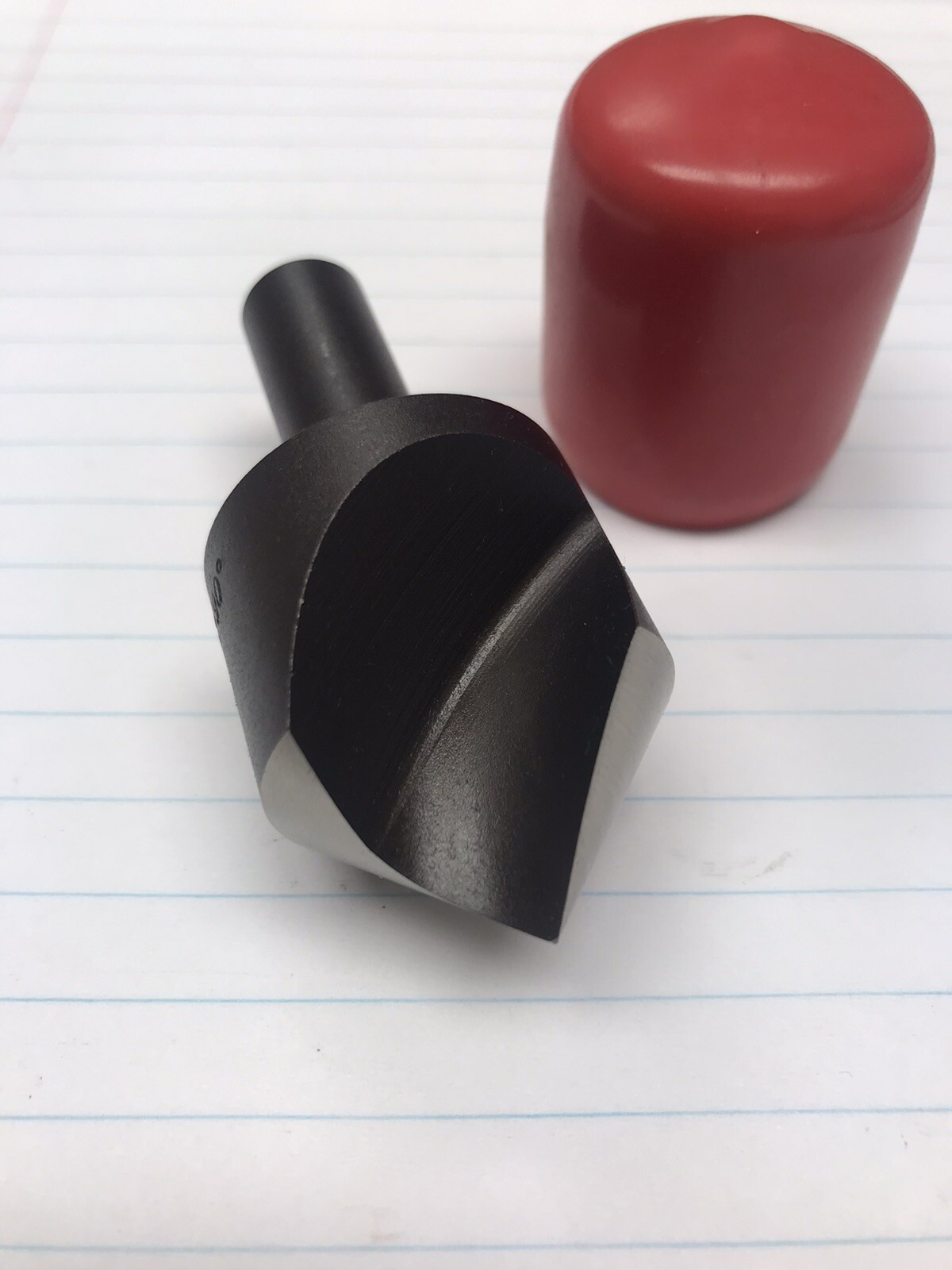 1 pc.  1-1/4” 90 DEGREE HSS 1 FLUTE COUNTERSINK. USA (loc stk) 1/2” SHANK.