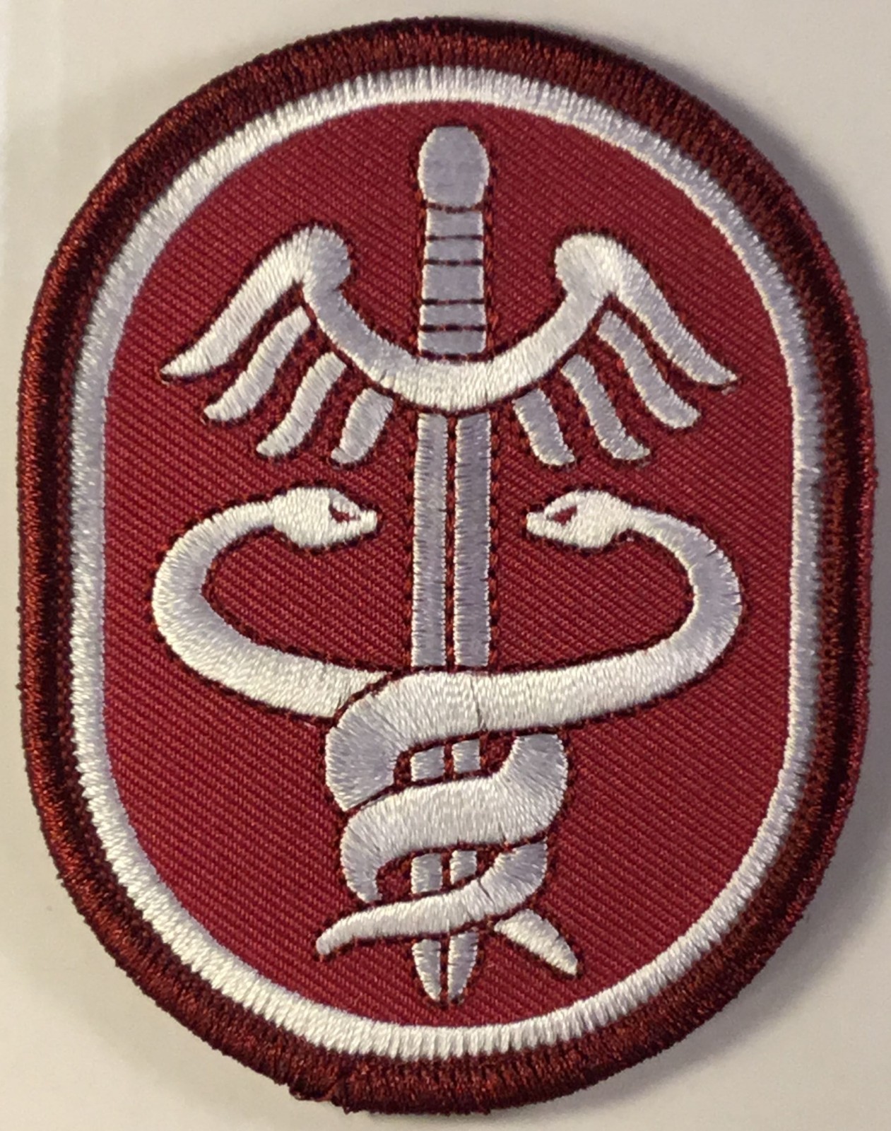 Army Medical Command (MEDCOM) licensed patch