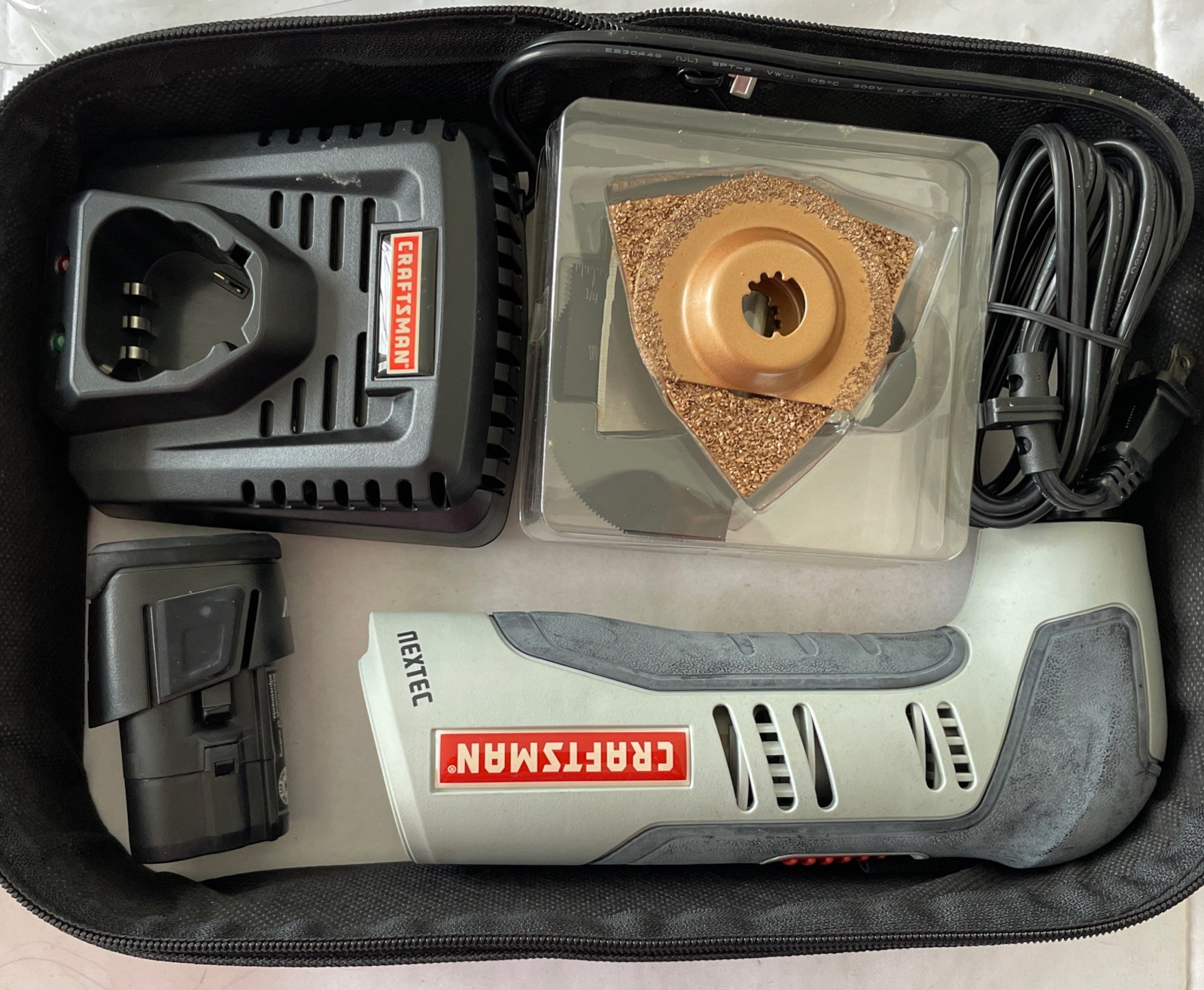 CRAFTSMAN NEXTEC Compact Multi-Tool 12V Kit w/ Extra Accessories