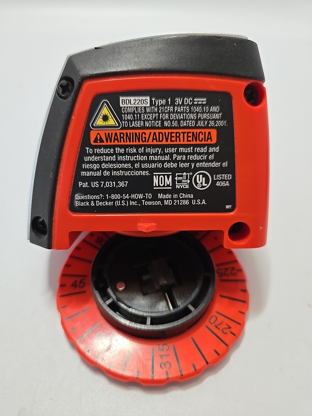 BLACK+DECKER BDL220S Laser Level