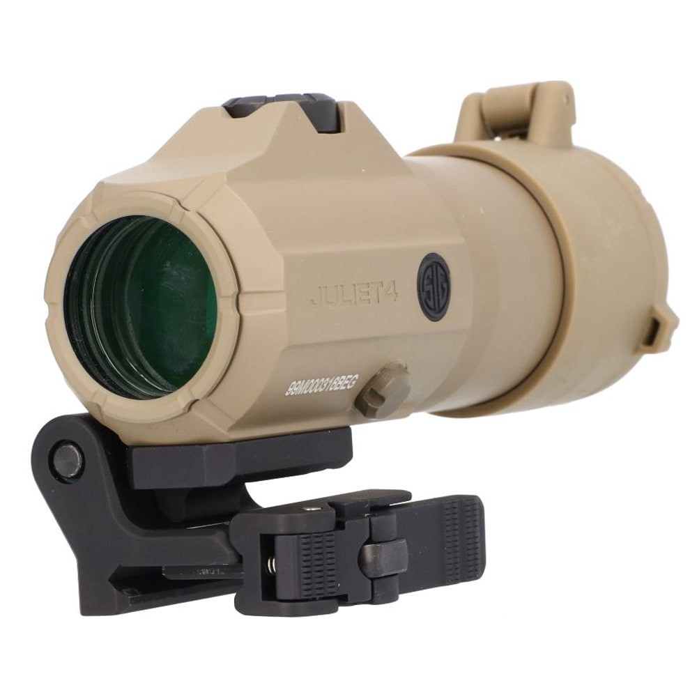 Sig Sauer Juliet4 4x24mm Magnifier FDE Powercam QR Mount (SOJ41002): BRAND NEW