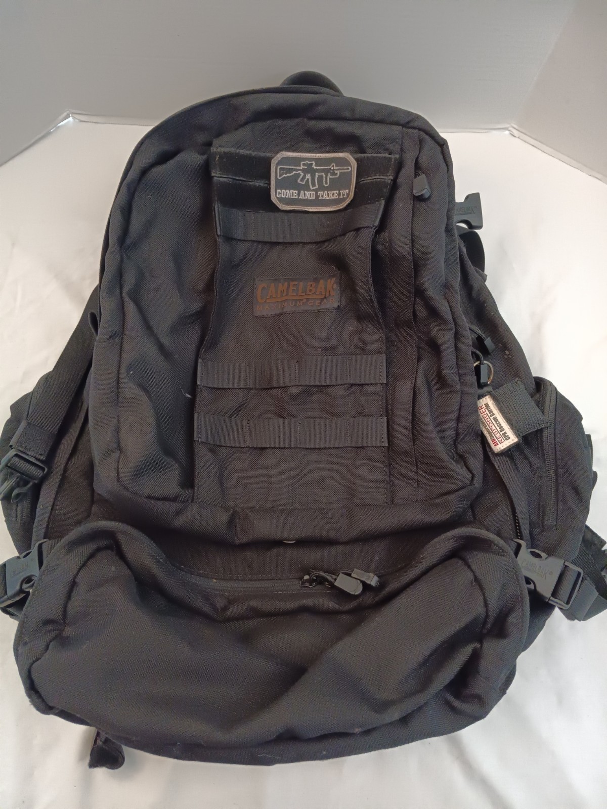 CAMBELBACK MAXIUMUM GEAR BFM LARGE TACTICAL BLACK HIKING BACKPACK NO BLADDER