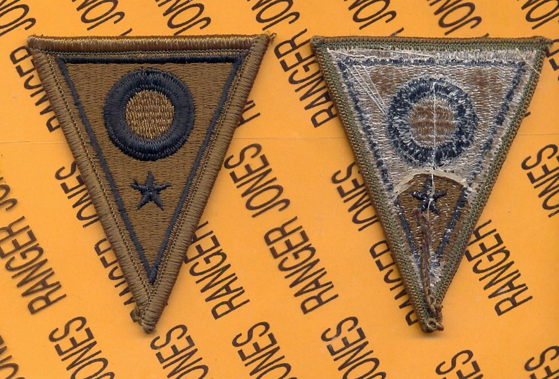 US Army Ohio National Guard ARNG OD Green & Black patch m/e