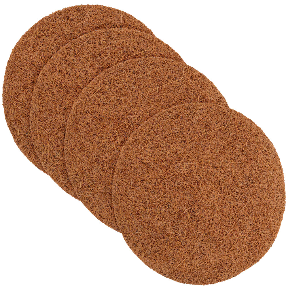 4 Pcs Pigeon Nesting Pads Coconut Fiber Mat for Bird Supplies Bedding Pigeons