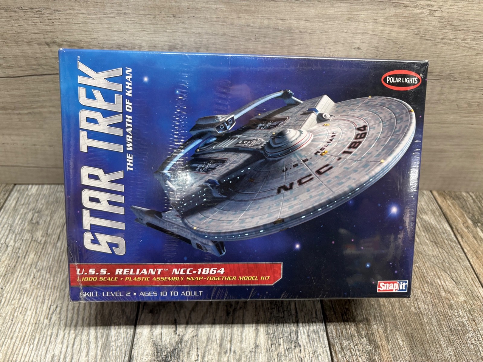 Polar Lights Star Trek the Wrath of Khan U.S.S. Reliant NCC-1864 Ship Model New