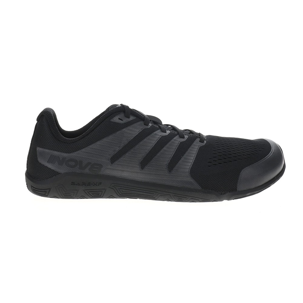 Inov-8 Bare Xf Training  Mens Black Sneakers Athletic Shoes 001154-BK