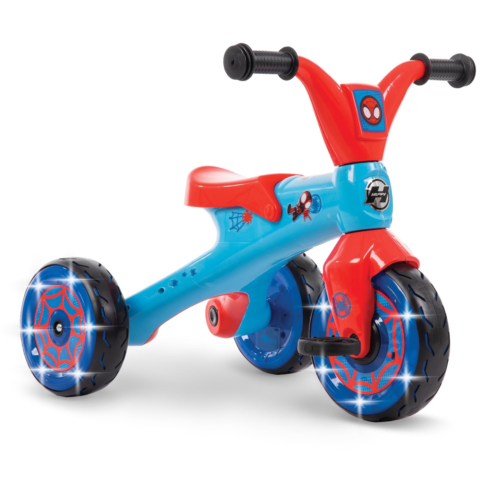 Huffy Marvel Spidey and His Amazing Friends Light Up Kids' Trike, Ideal for A...