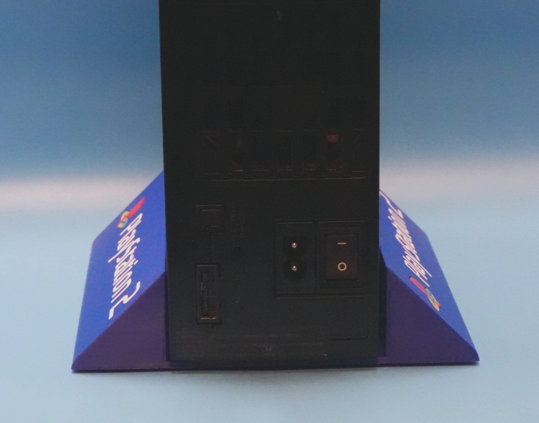 PlayStation 2 Fat vertical stand 3D Printed