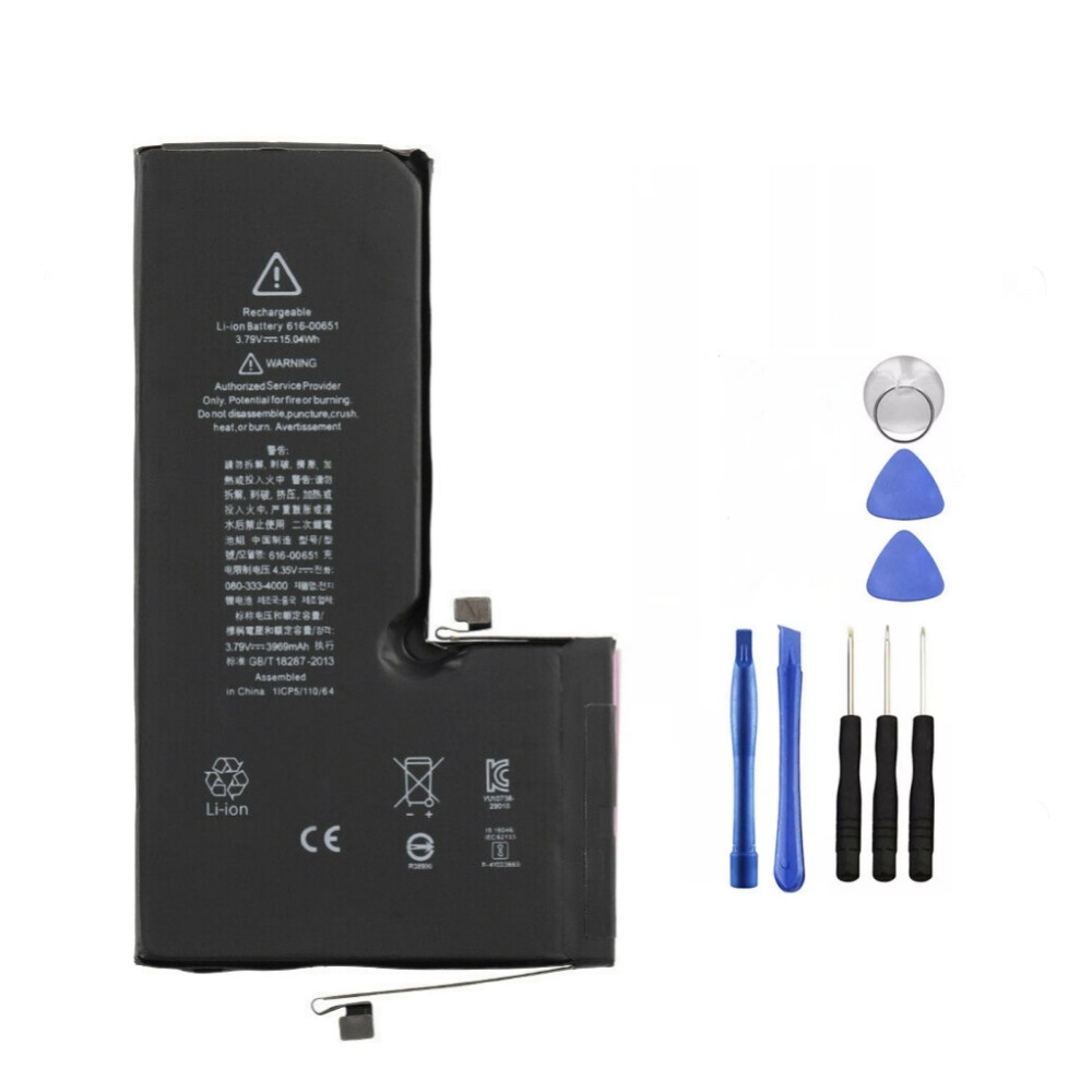 For Apple iPhone 11 Pro Max Internal Battery Replacement 3969 mAh Tool Adhesives