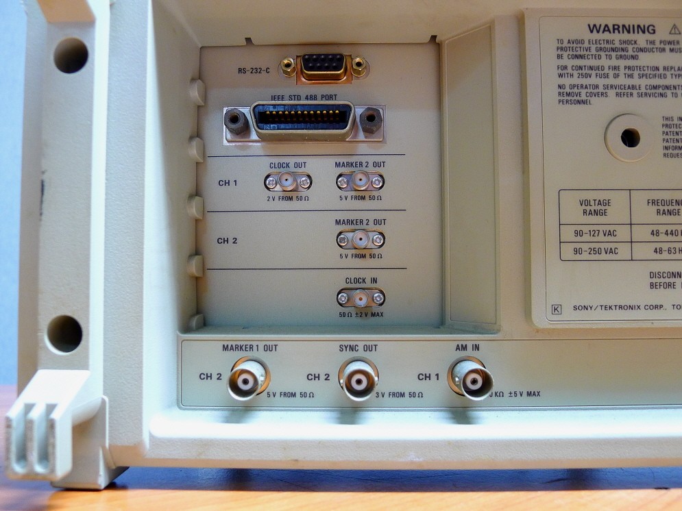 Sony Tektronix AWG2021 2CH. Arbitrary Waveform Generator