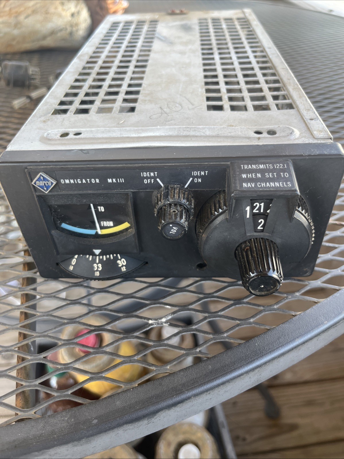 NARCO OMNIGATOR MKIII.   CN138D5  ALL KNOBS AND INDICATORS TURN