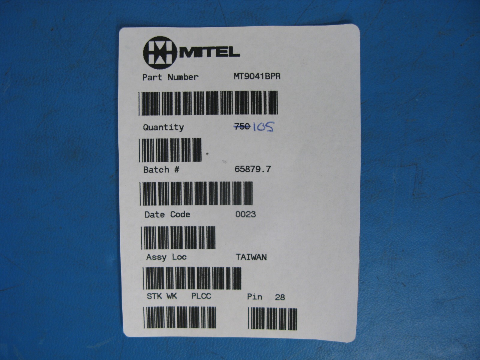 (1) ***New*** Mitel MT9041BP T1/E1 System Synchronizer