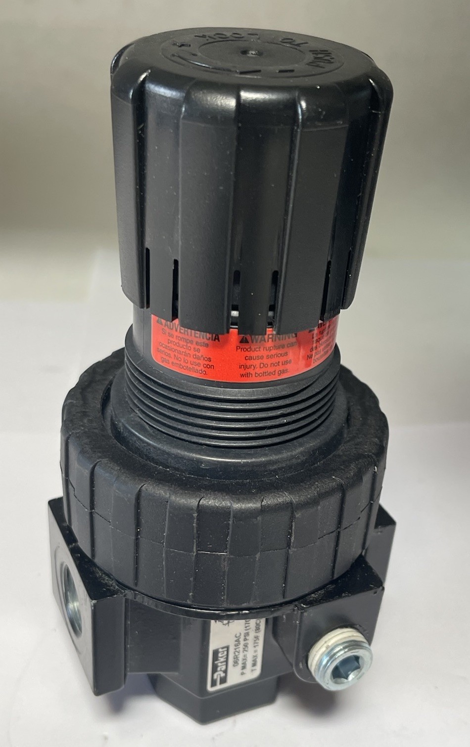 Parker 06R216AC Air Pressure Regulator,Pipe Size 3/8"(25JL89)