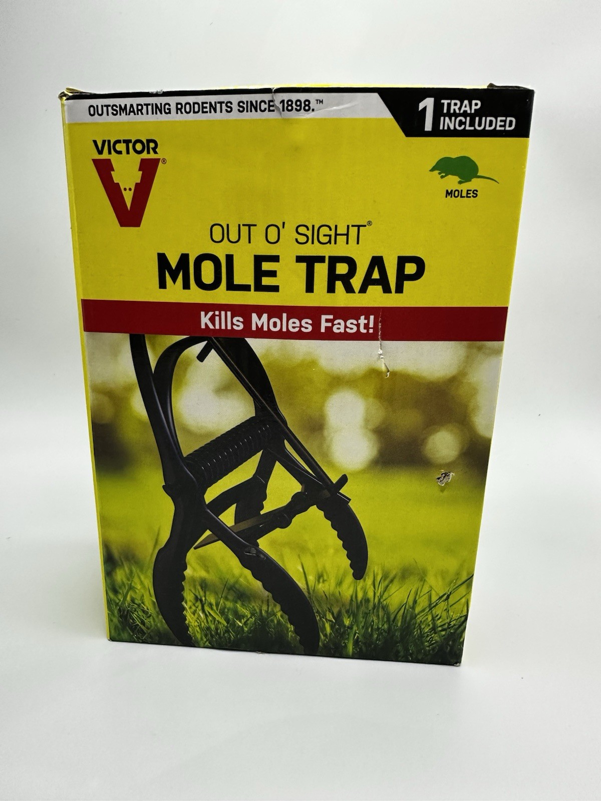 Victor Out O' Sight Mole Medium Reusable Metal Trap Kills Moles Fast 1 Trap
