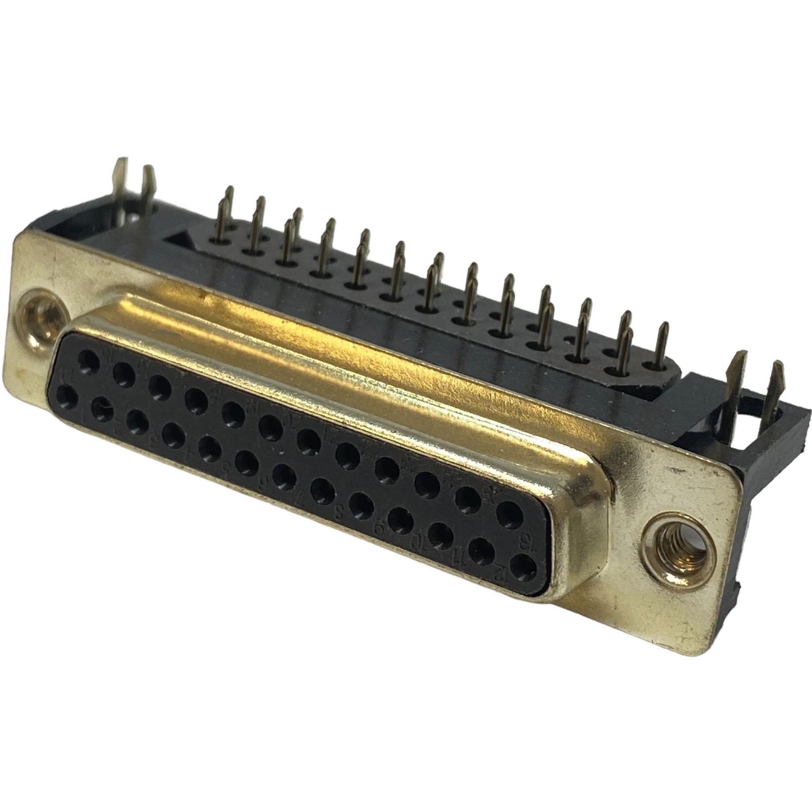 KF22X-B25S-N Kycon D Sub Connector Right Angle PCB Mount