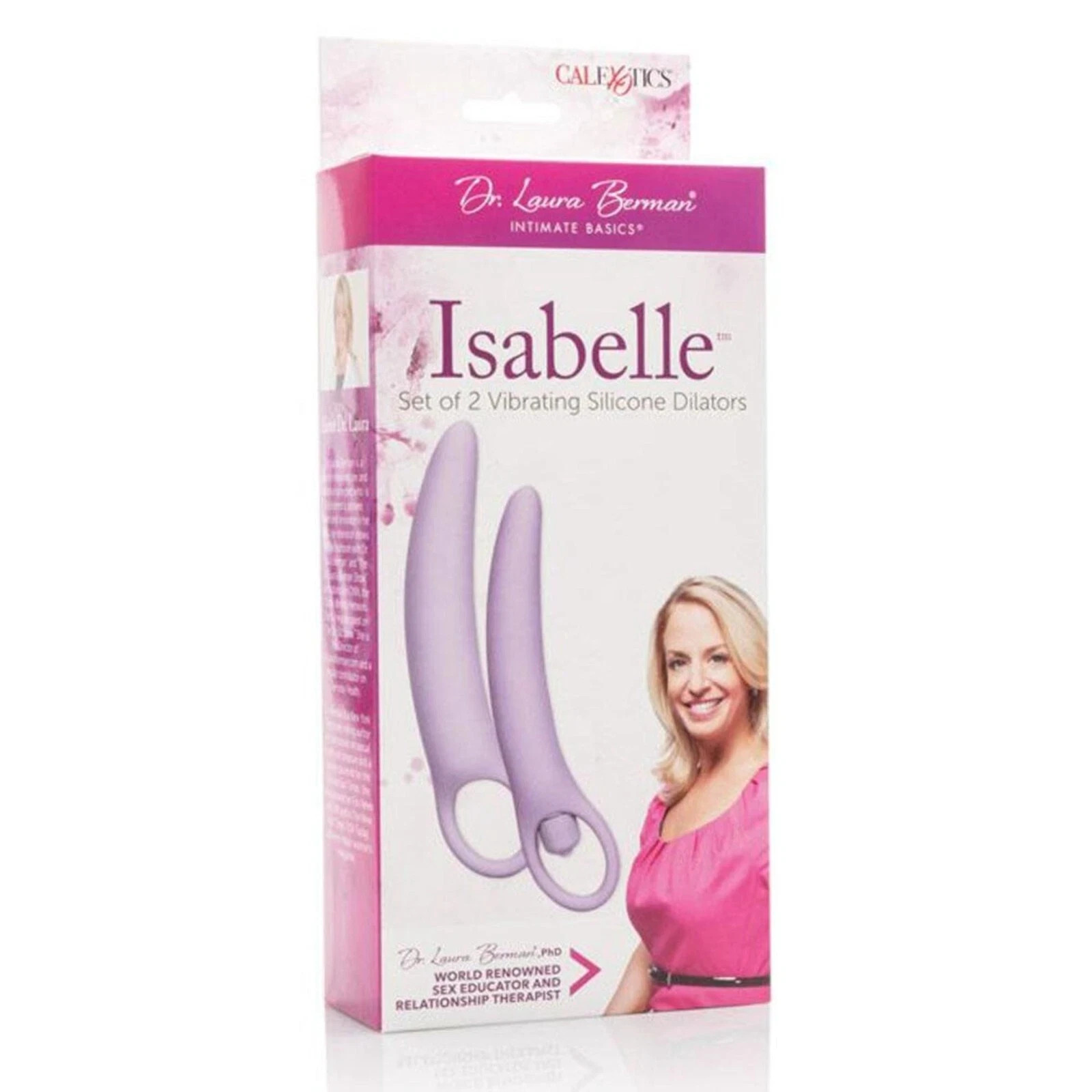DR.LAURA BERMAN ISABELLE SET OF 2 VIBRATING SILICONE DILATORS